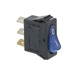 Blue Single-Pole Switch 16A 250V GBG